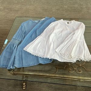 Two tops worn once